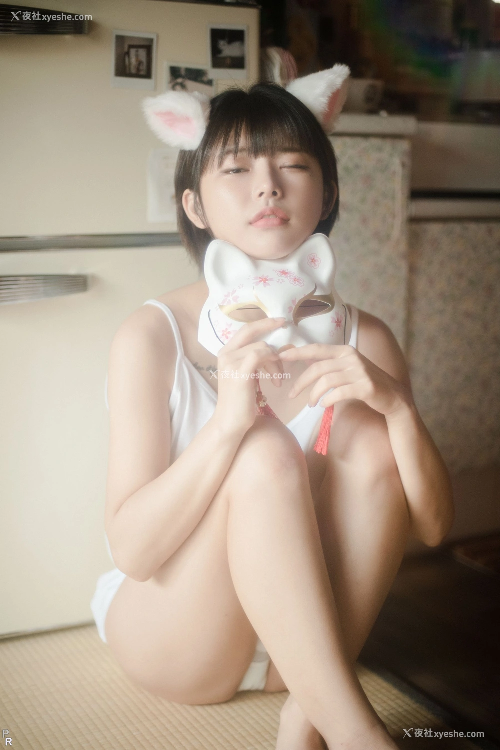 1P - [PINK RIBBON] Uuuha – My Cat – 1