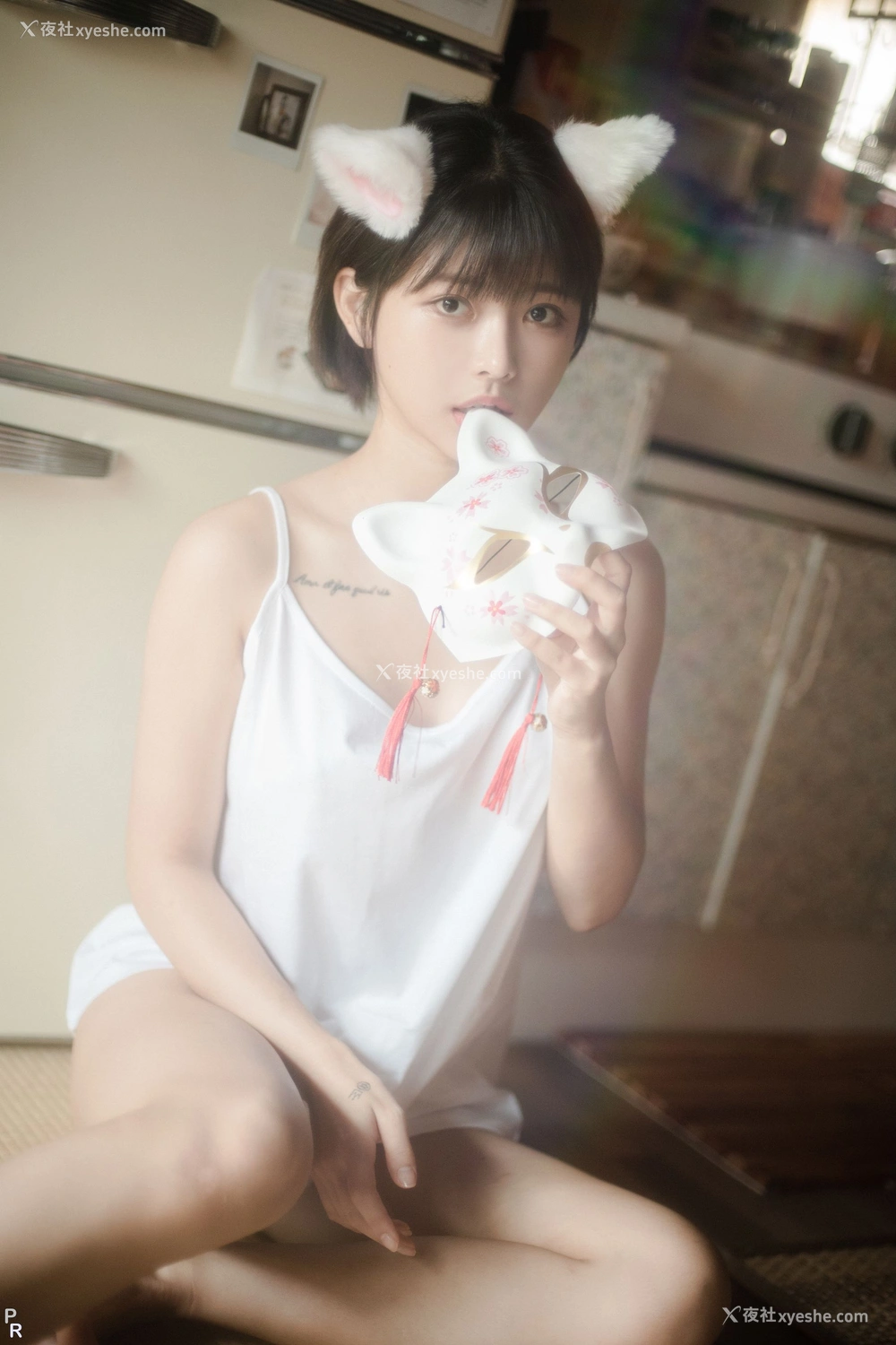 1P - [PINK RIBBON] Uuuha – My Cat – 1