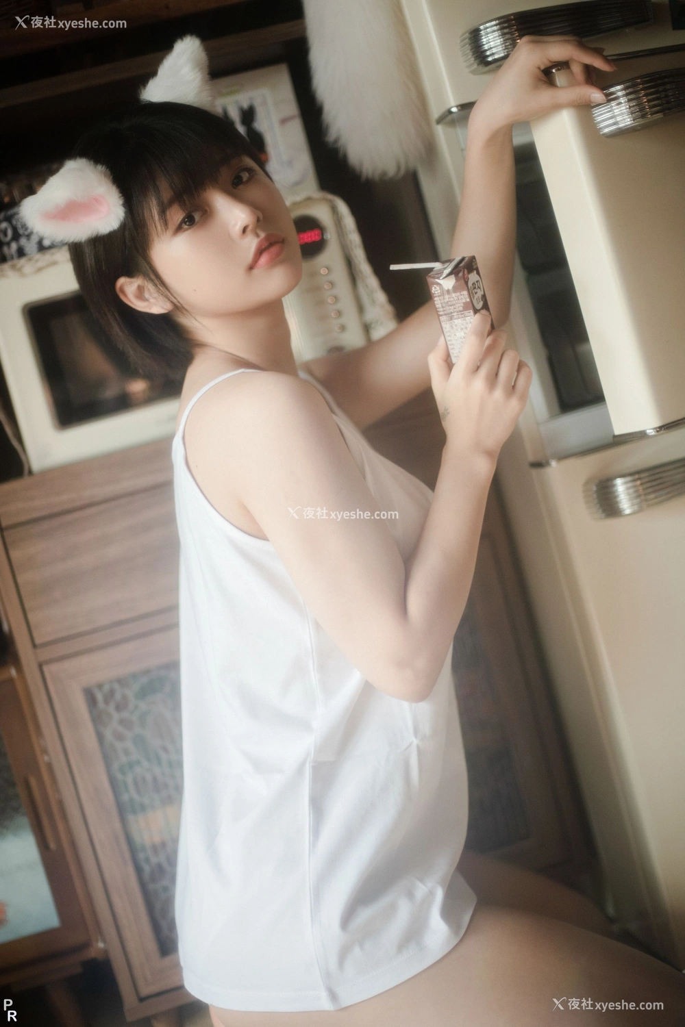 1P - [PINK RIBBON] Uuuha – My Cat – 1