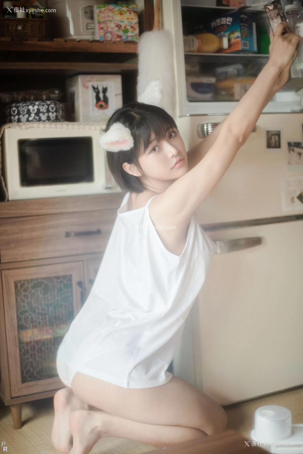 1P - [PINK RIBBON] Uuuha – My Cat – 1