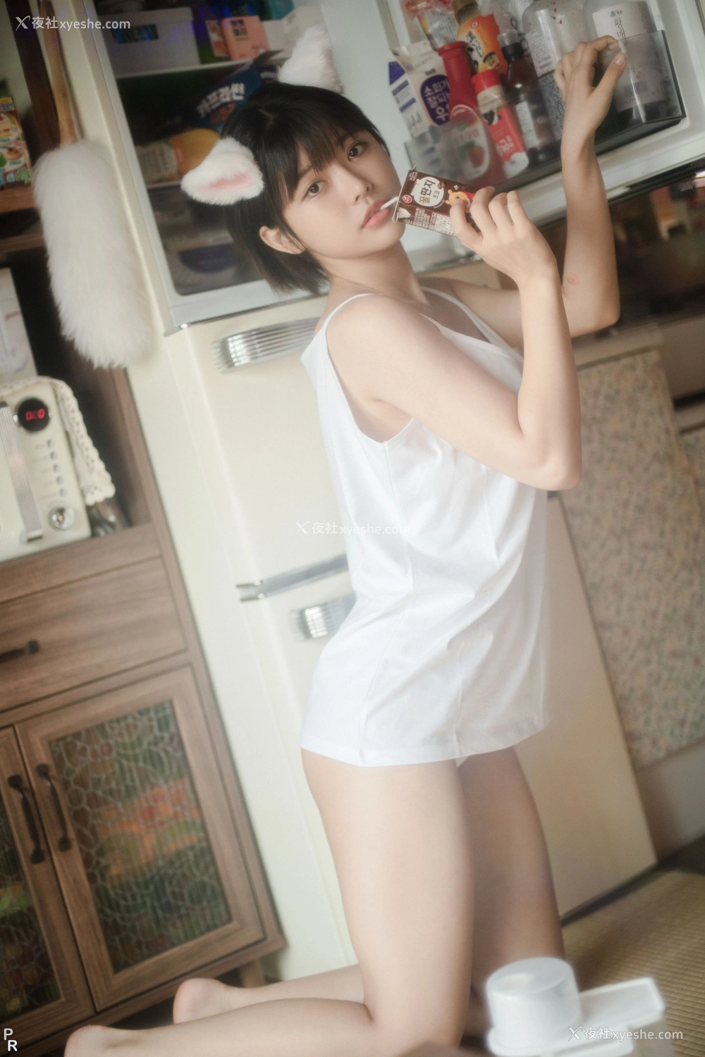 1P - [PINK RIBBON] Uuuha – My Cat – 1