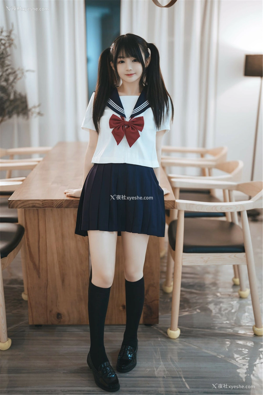 1P - 桜井宁宁 – 双马尾JK