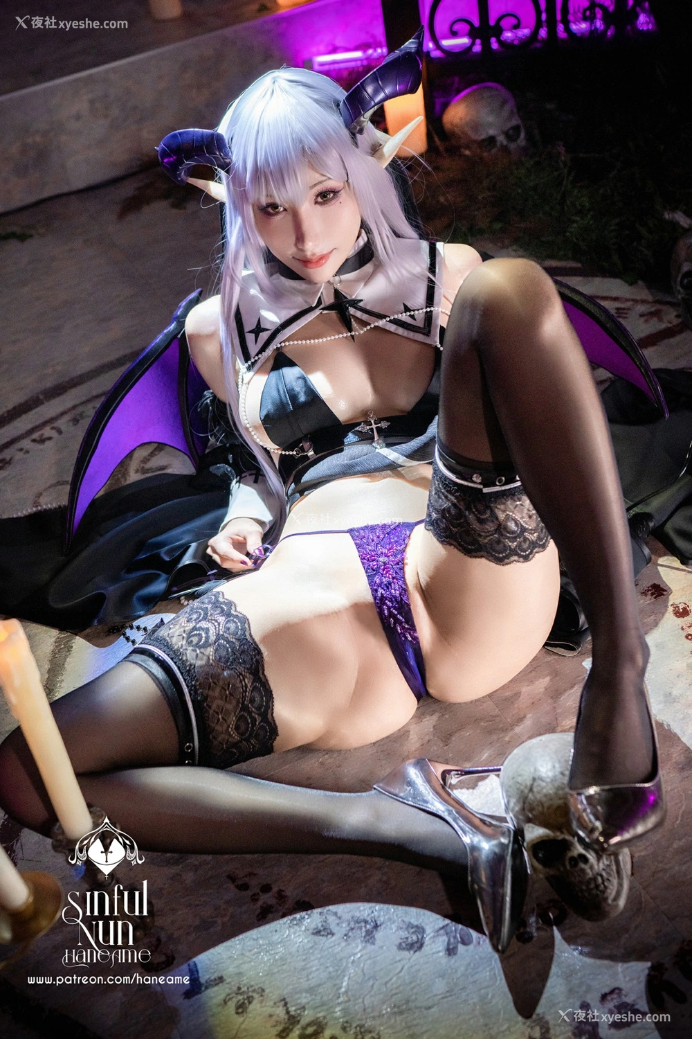 1P - Hane Ame 雨波写真 – 罪恶修女 Devil