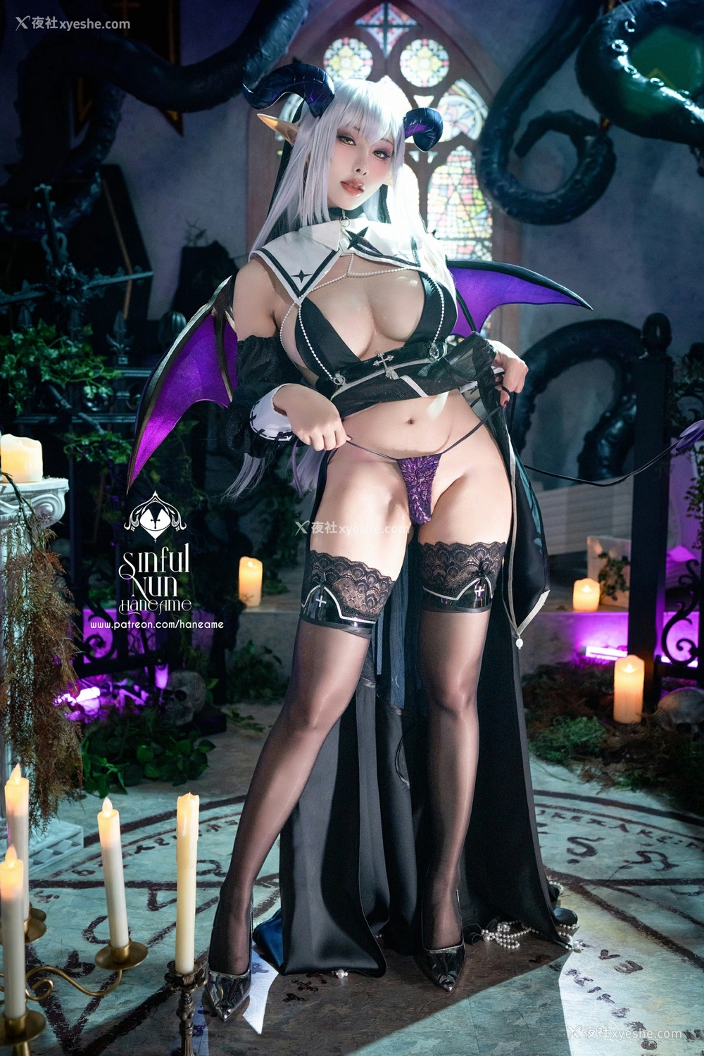 1P - Hane Ame 雨波写真 – 罪恶修女 Devil