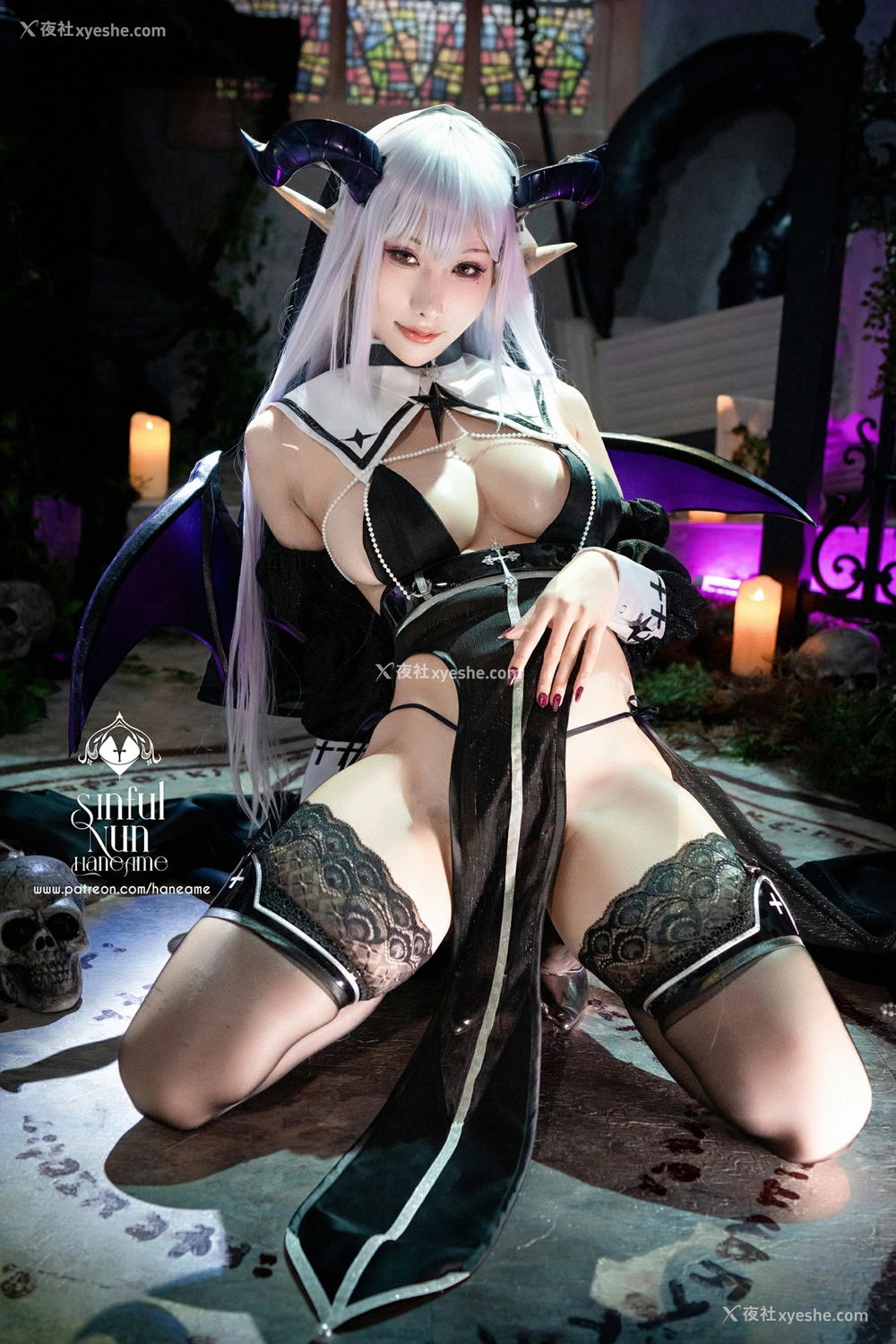 1P - Hane Ame 雨波写真 – 罪恶修女 Devil