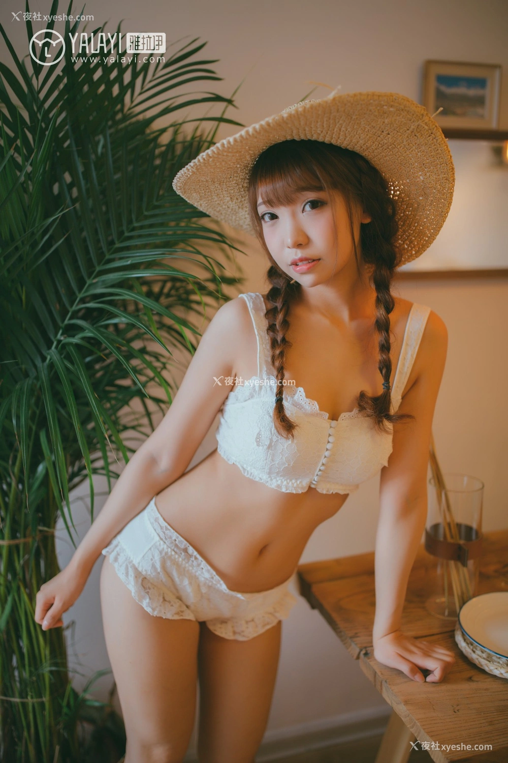 1P - [YALAYI雅拉伊] No.061 白色桔梗花 水花儿