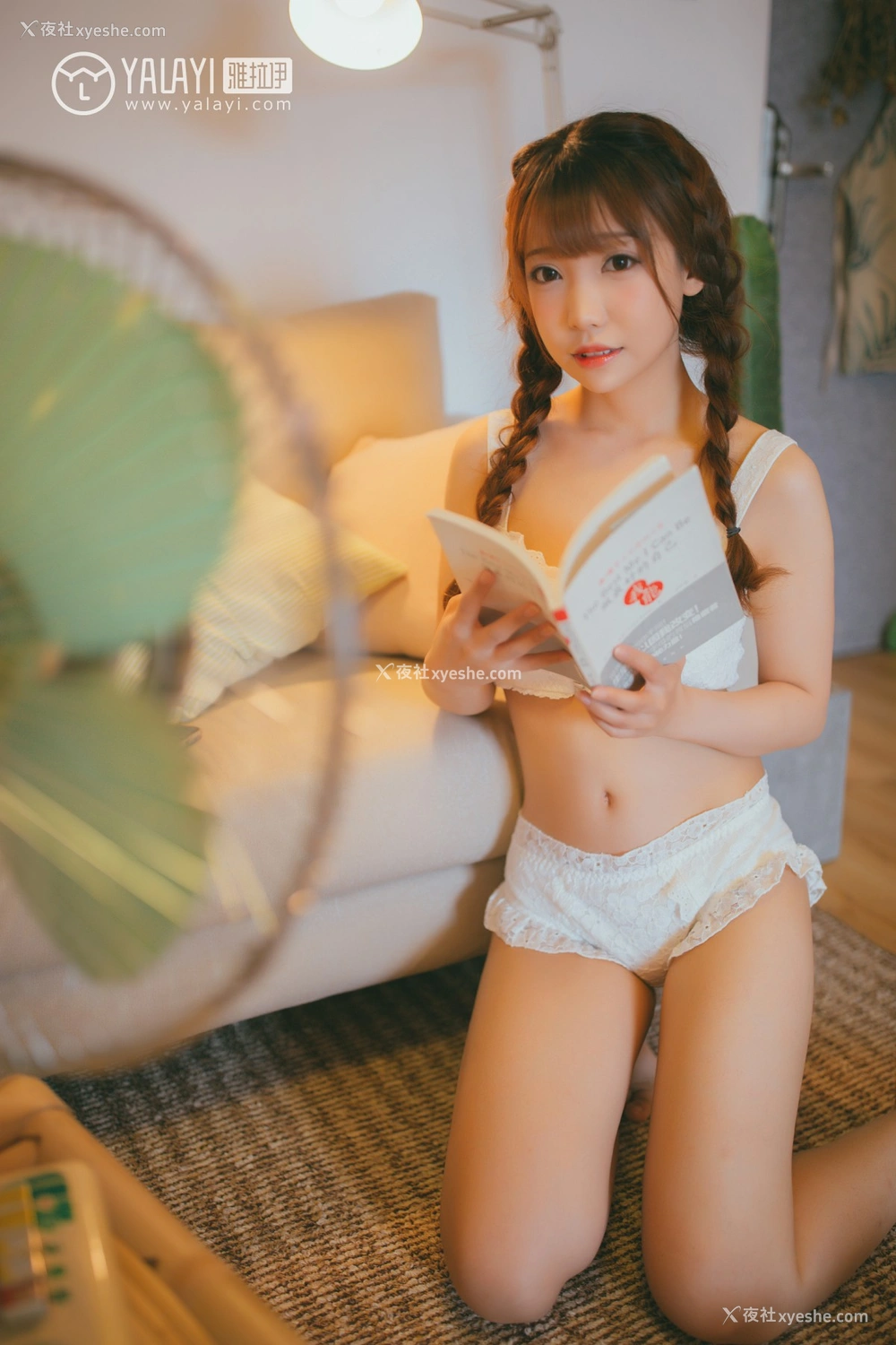 1P - [YALAYI雅拉伊] No.061 白色桔梗花 水花儿
