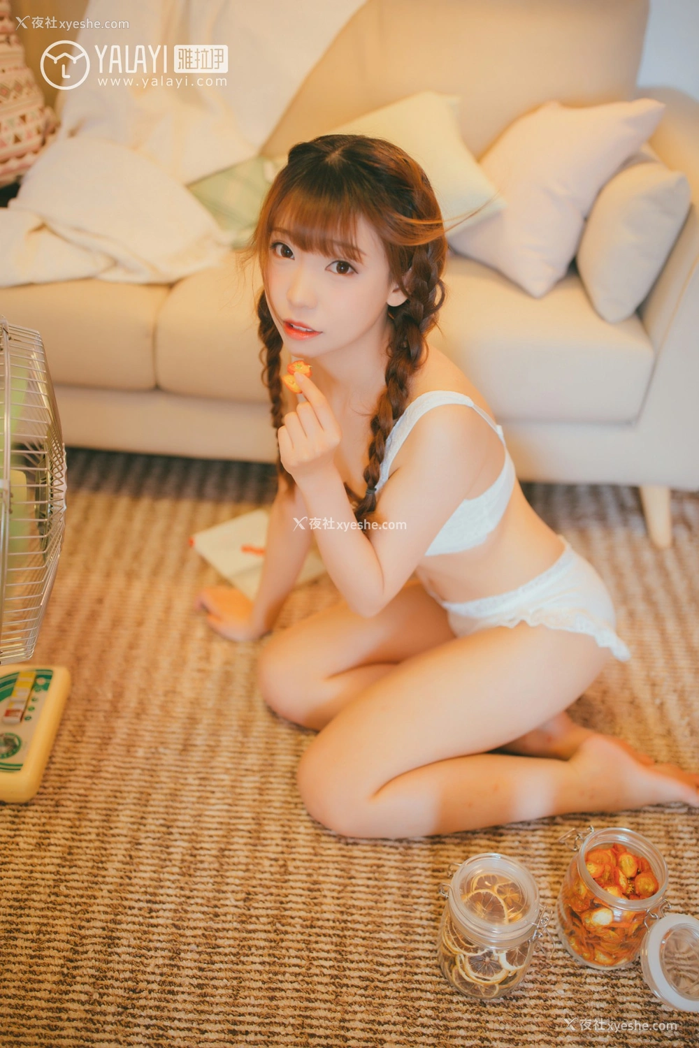 1P - [YALAYI雅拉伊] No.061 白色桔梗花 水花儿