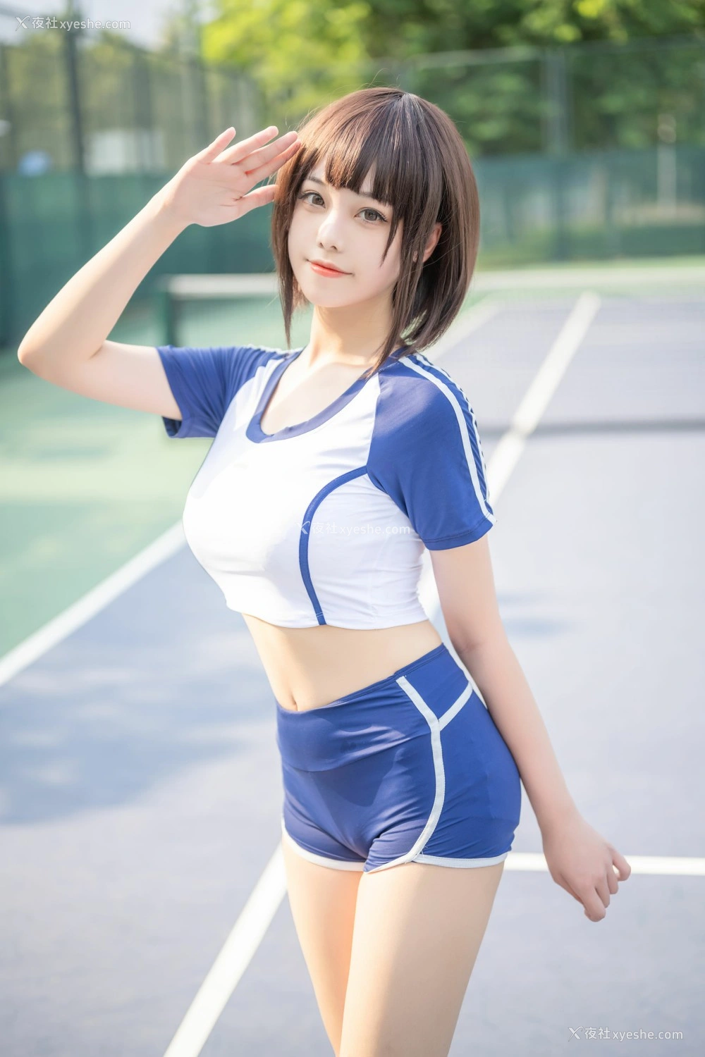 1P - 蜜汁猫裘 – 体操服