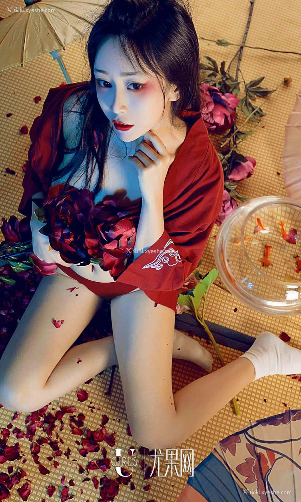 1P - [Ugirls尤果网]爱尤物专辑 No.1366 豌豆公主 姹紫嫣红
