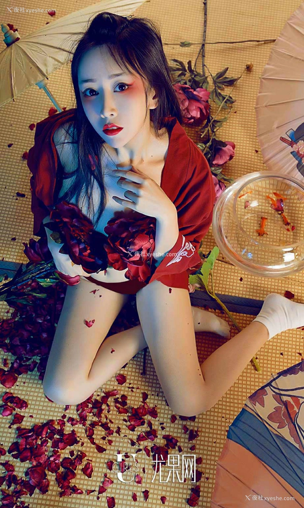1P - [Ugirls尤果网]爱尤物专辑 No.1366 豌豆公主 姹紫嫣红