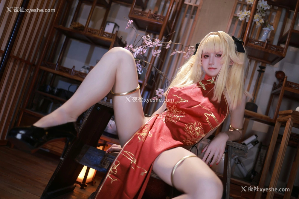1P - 桜满三时 – 萌姬联合 旗袍