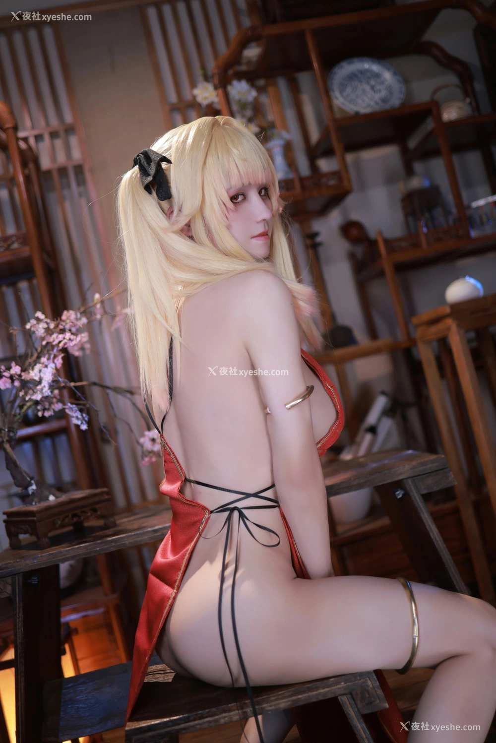 1P - 桜满三时 – 萌姬联合 旗袍