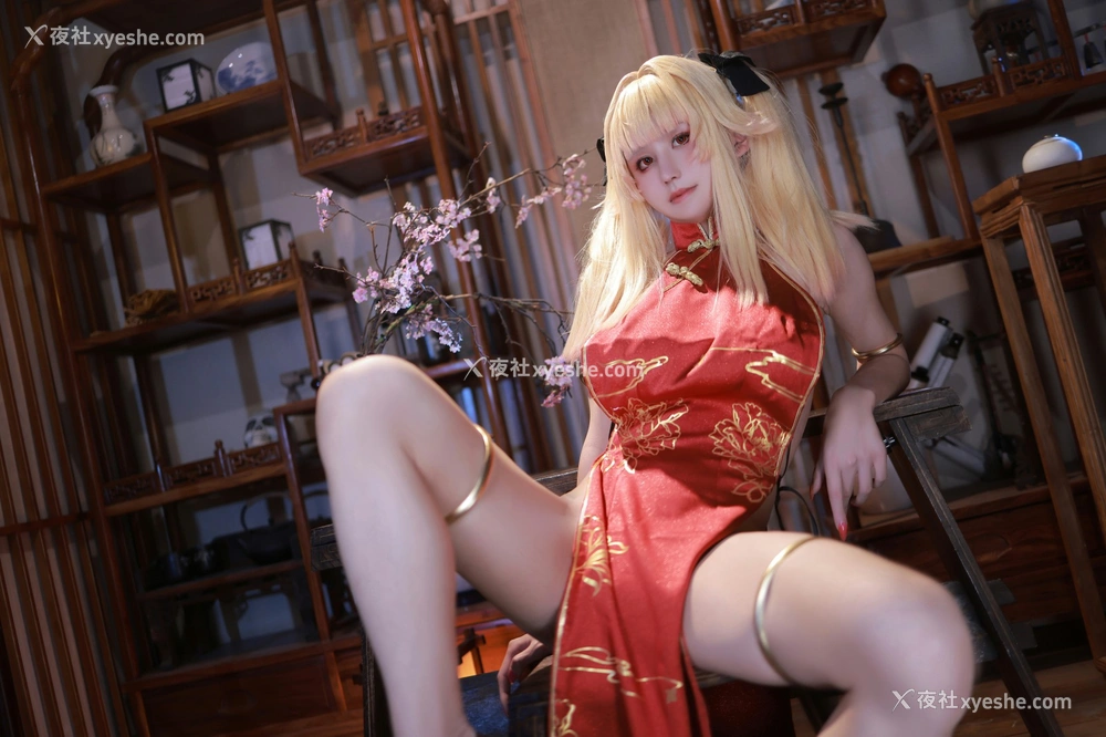 1P - 桜满三时 – 萌姬联合 旗袍