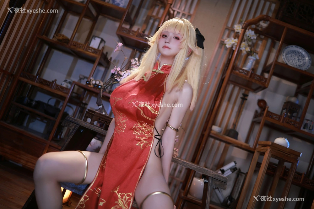 1P - 桜满三时 – 萌姬联合 旗袍