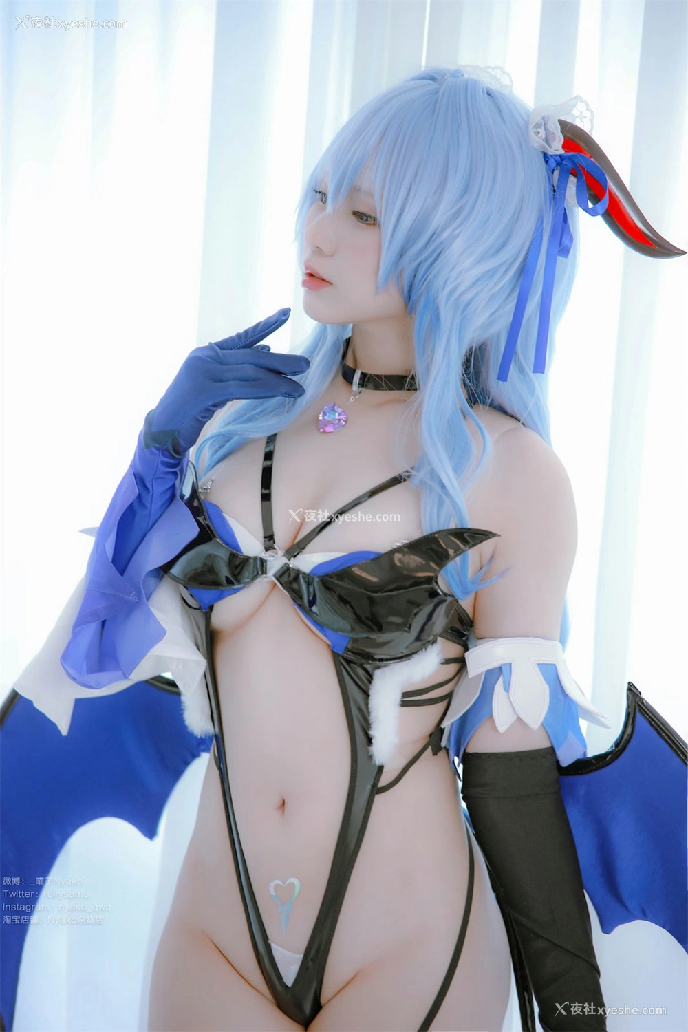 1P - Nyako喵子 – 原神 甘雨魅魔