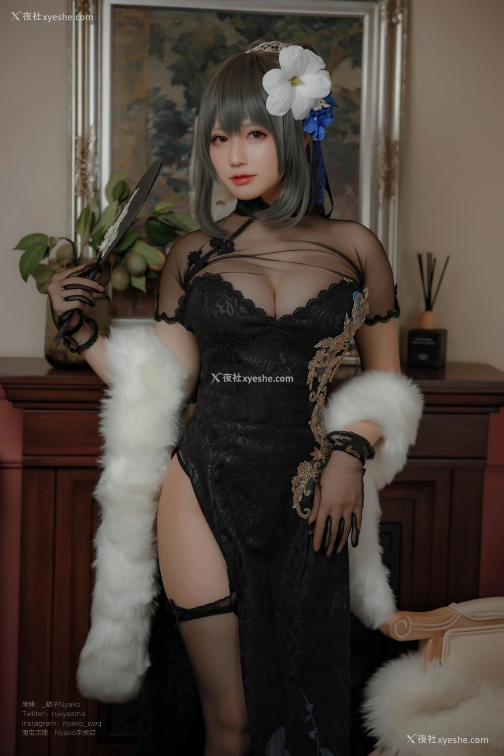 1P - 萌妹子Nyako喵子 – 路易九世 旗袍