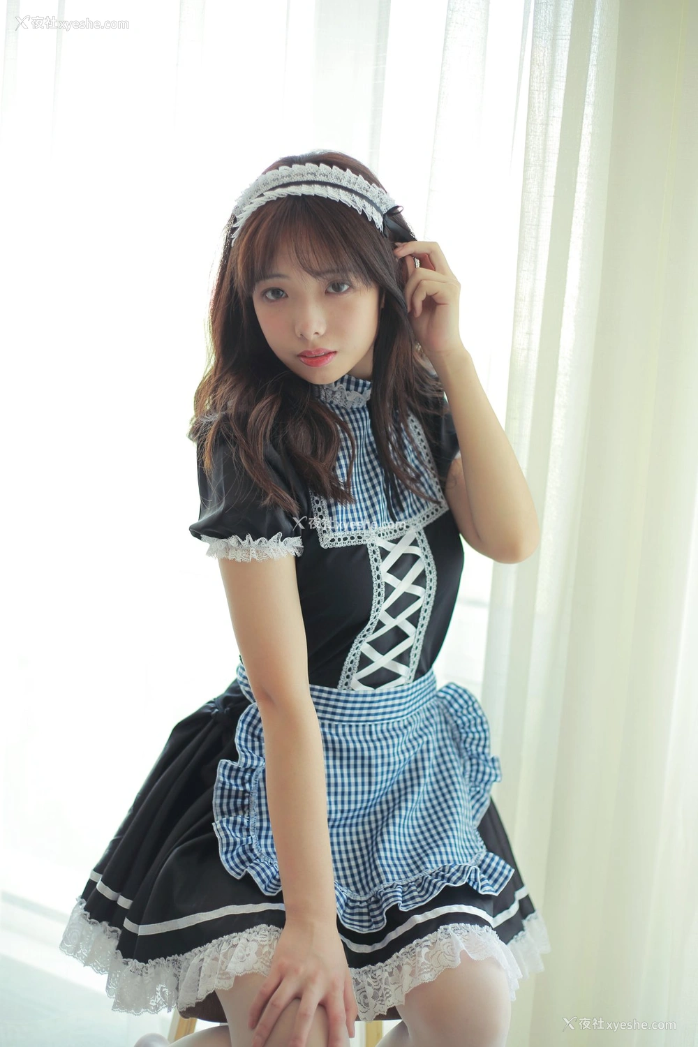 1P - 雯妹不讲道理-女仆写真