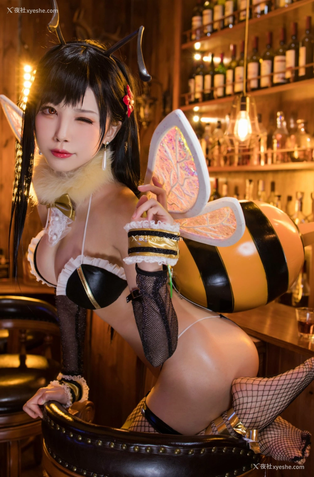 水淼aqua – 蒂法蜜蜂-17P