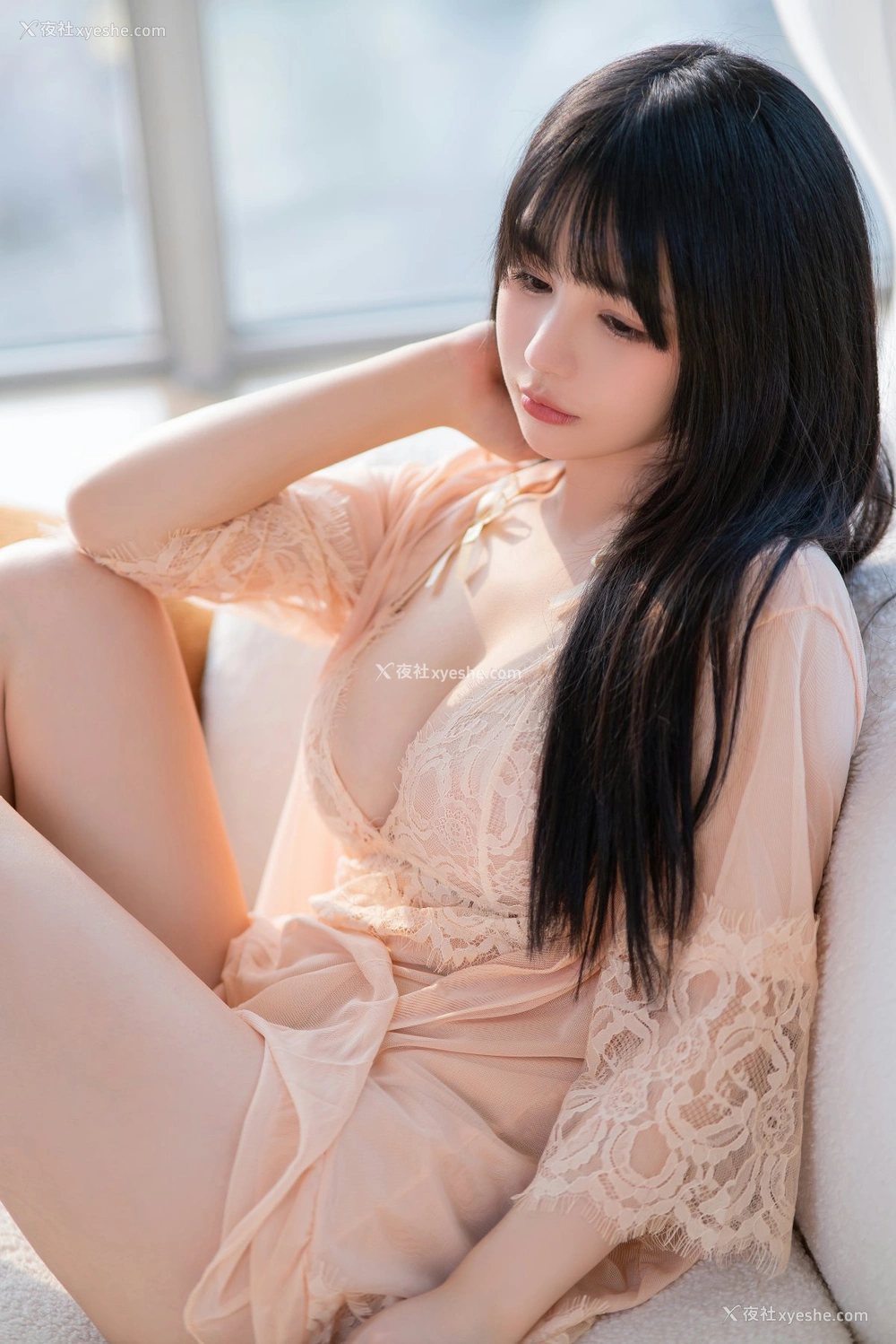 1P - 桜井宁宁 – 人妻睡衣