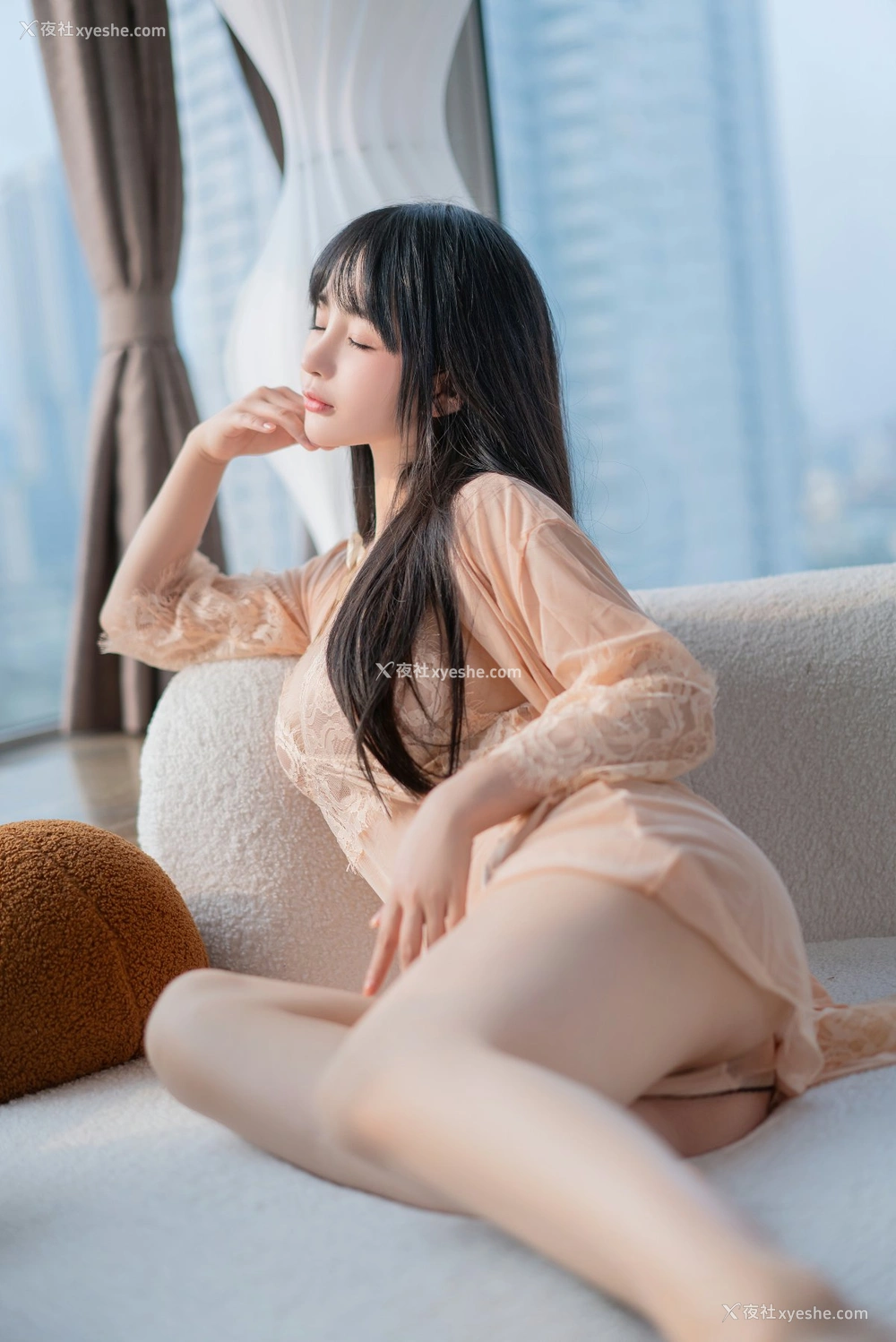 1P - 桜井宁宁 – 人妻睡衣