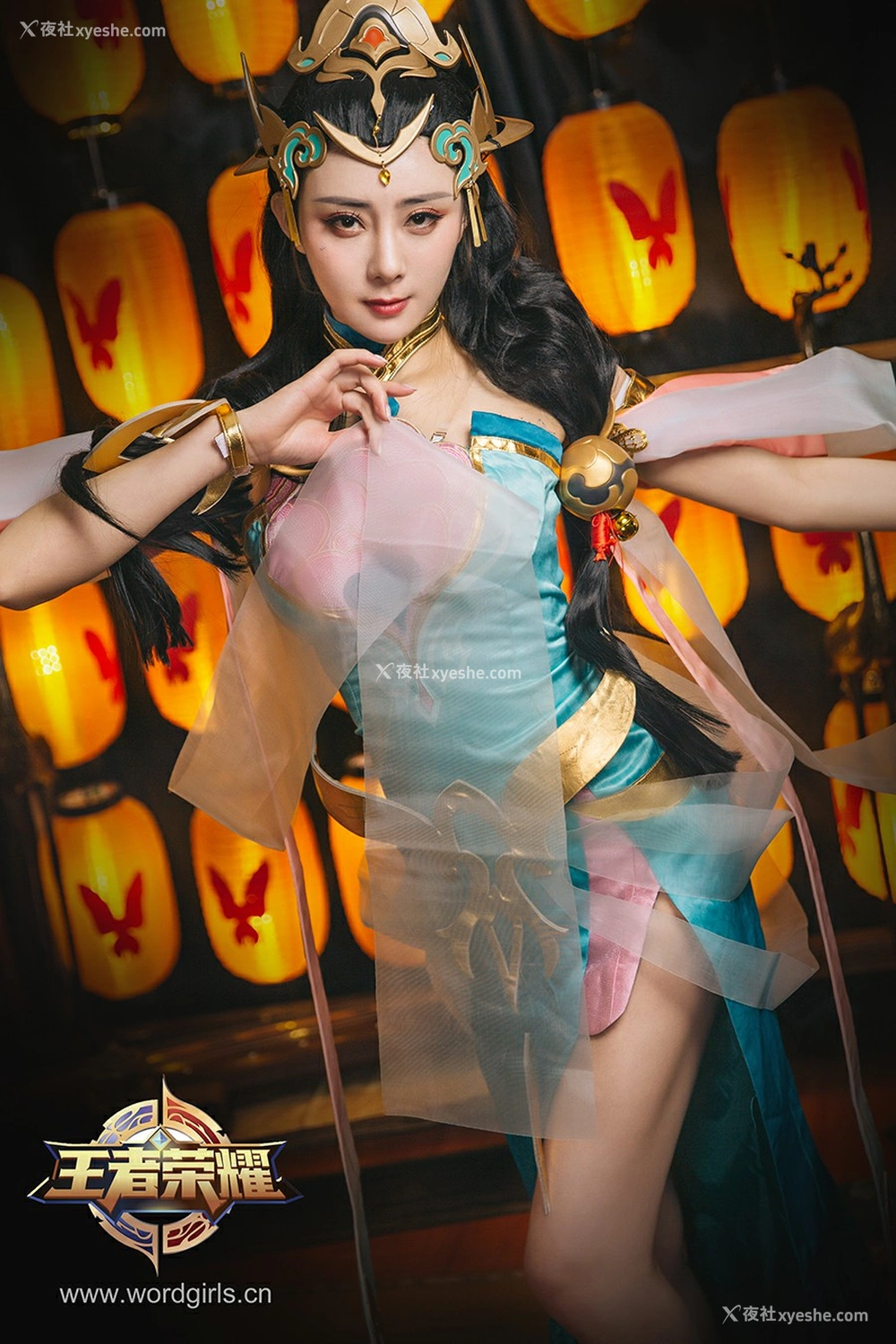 1P - [TouTiao头条女神] 莫晓希 王者荣耀杨玉环COS