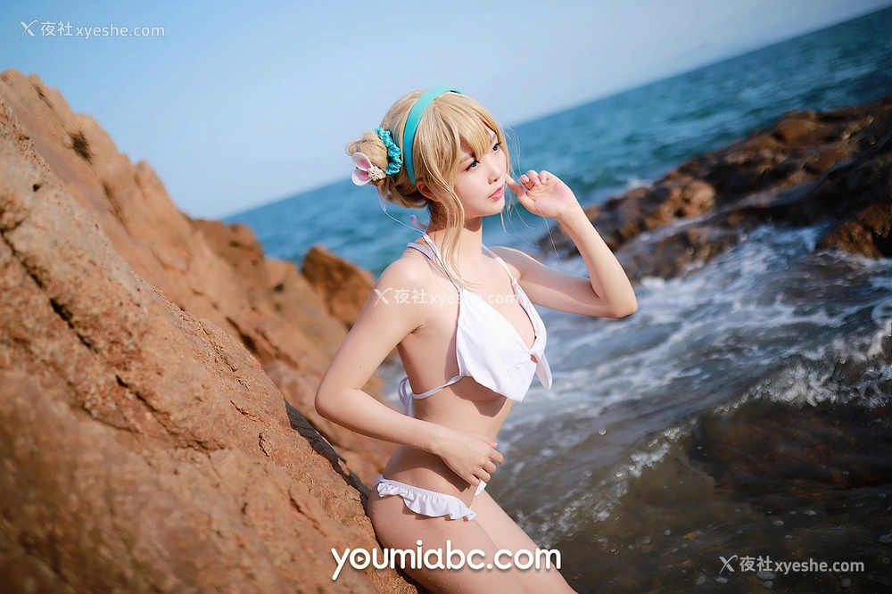 1P - [尤蜜YouMi] 抖娘利世 海边的索米