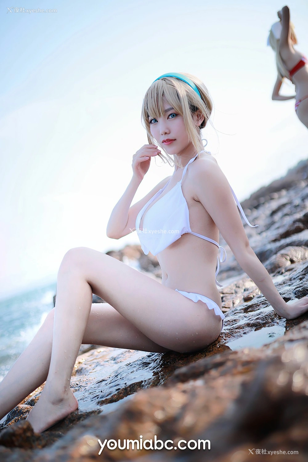 1P - [尤蜜YouMi] 抖娘利世 海边的索米