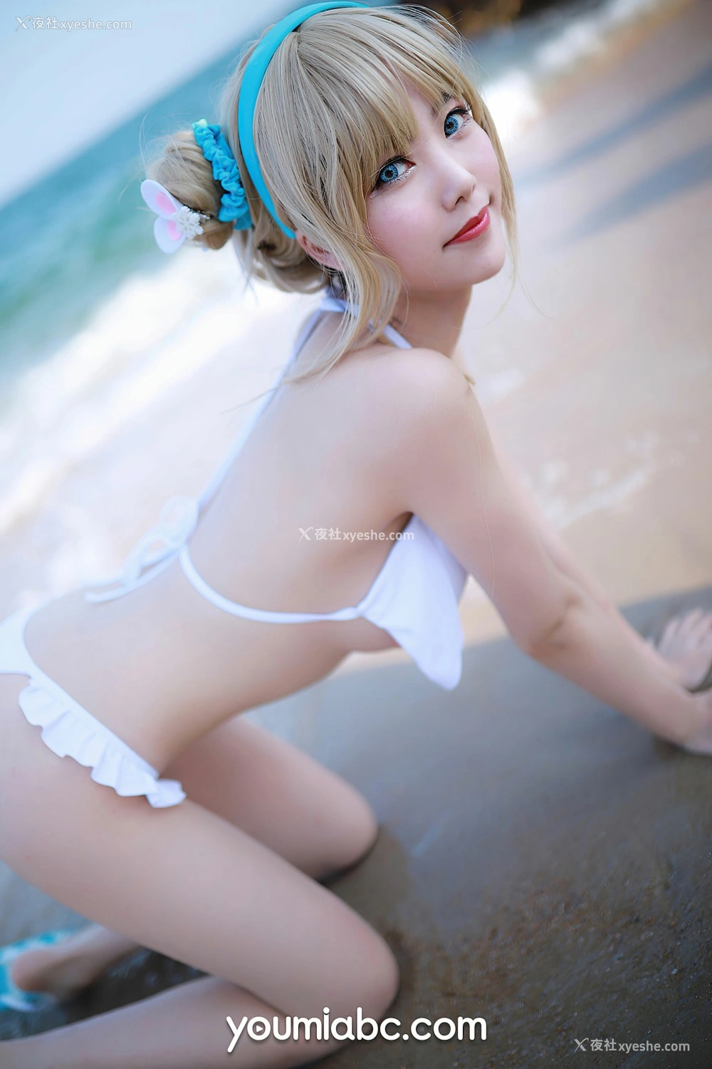1P - [尤蜜YouMi] 抖娘利世 海边的索米