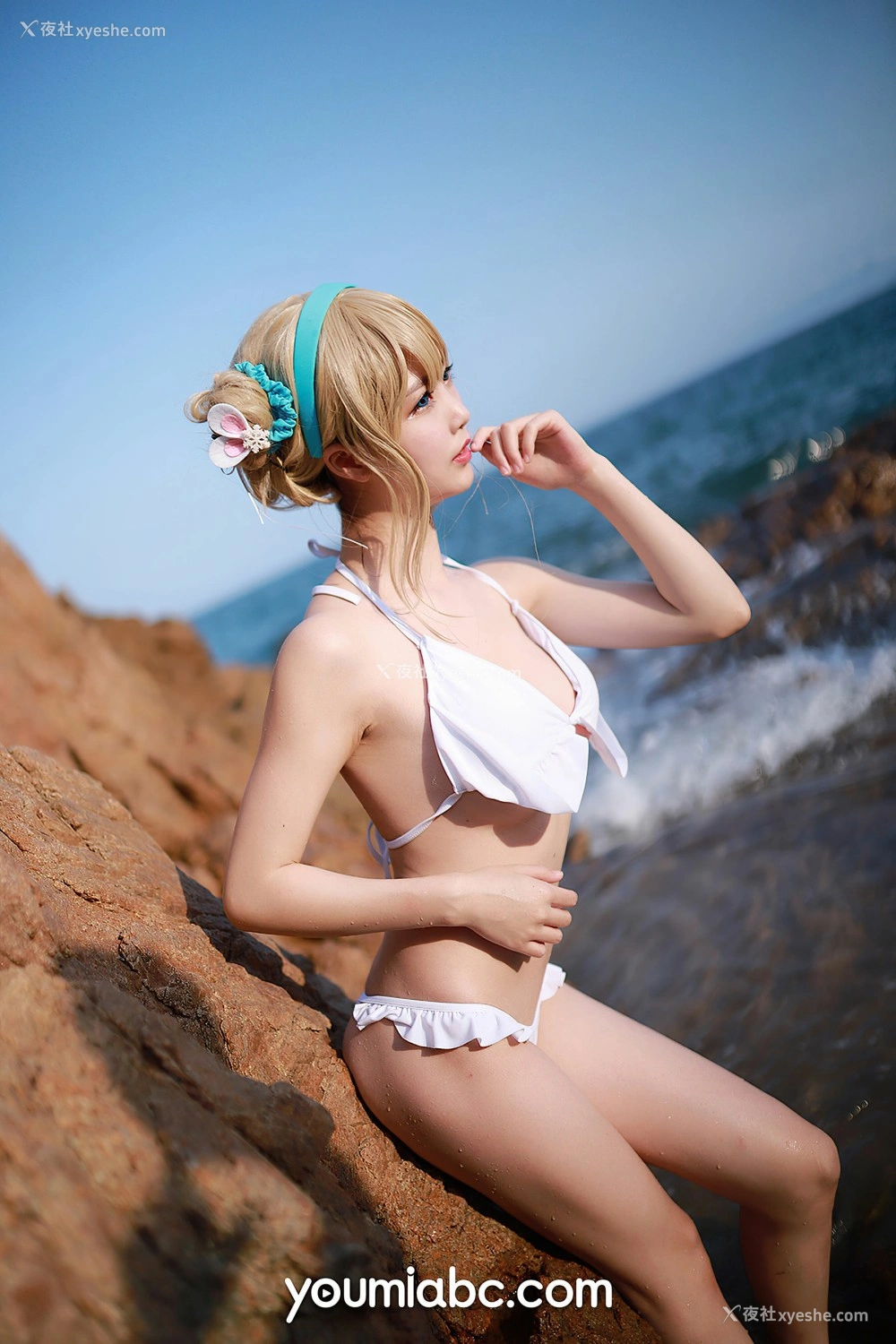 1P - [尤蜜YouMi] 抖娘利世 海边的索米