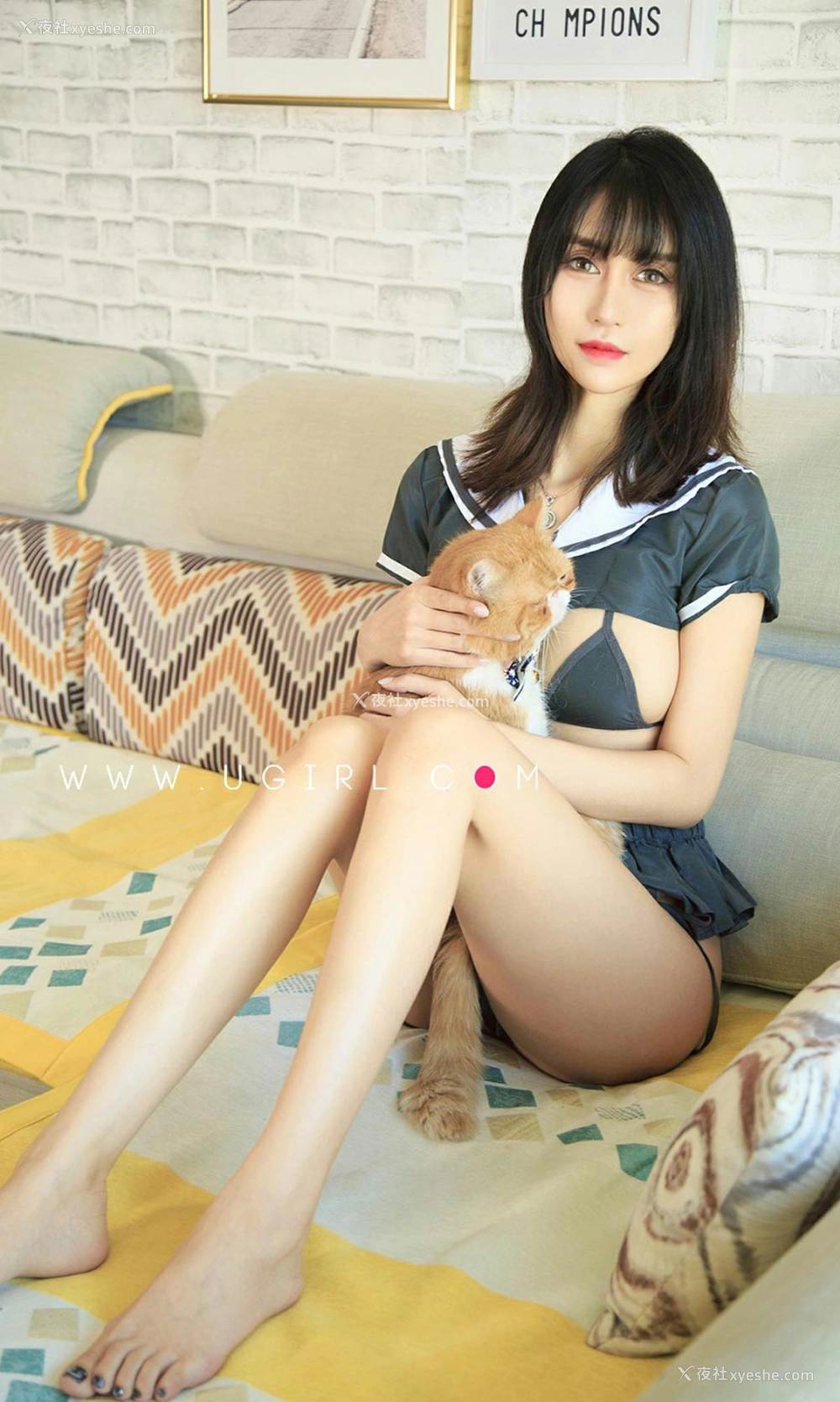 1P - [Ugirls尤果网]爱尤物 No.1618 田梓茵 犯规的御姐