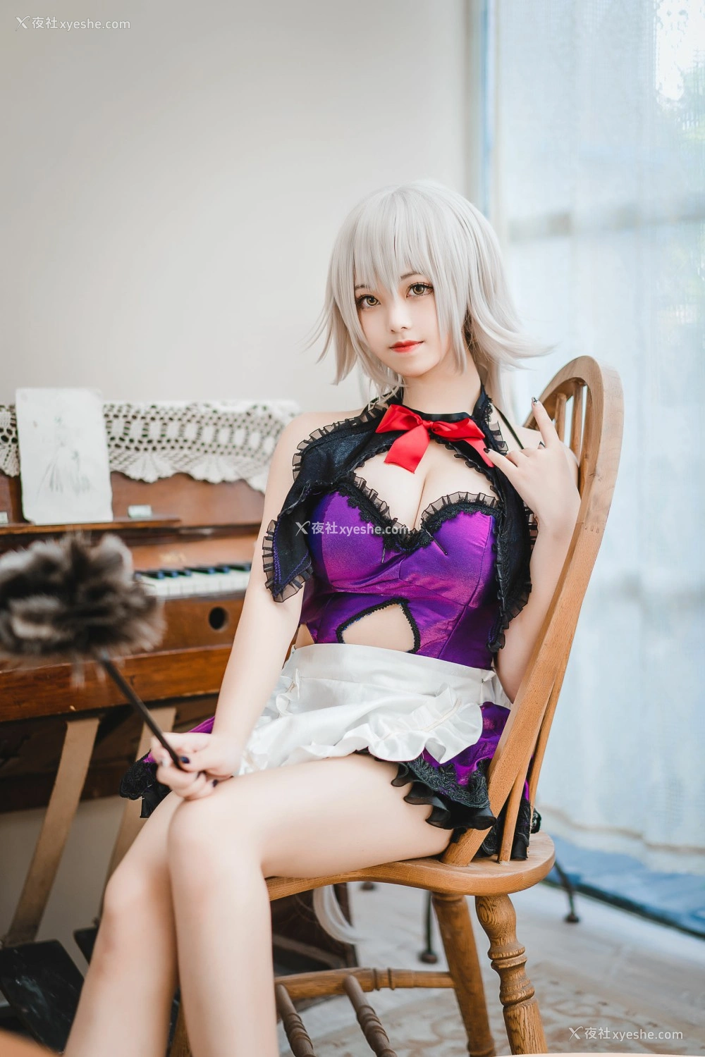 1P - 蜜汁猫裘 – 贞德女仆