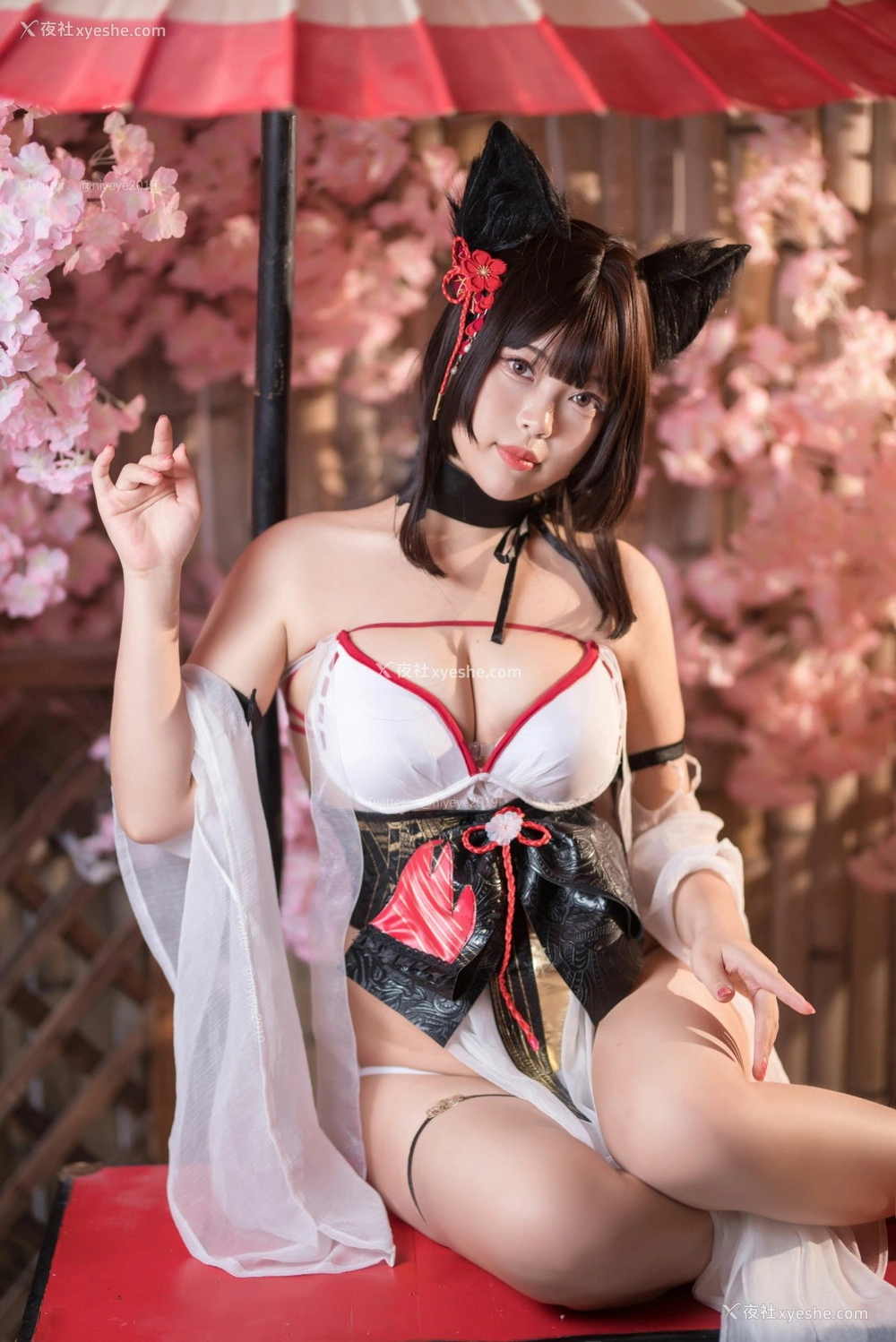 1P - [Cosplay]白烨 – 湿身泳装