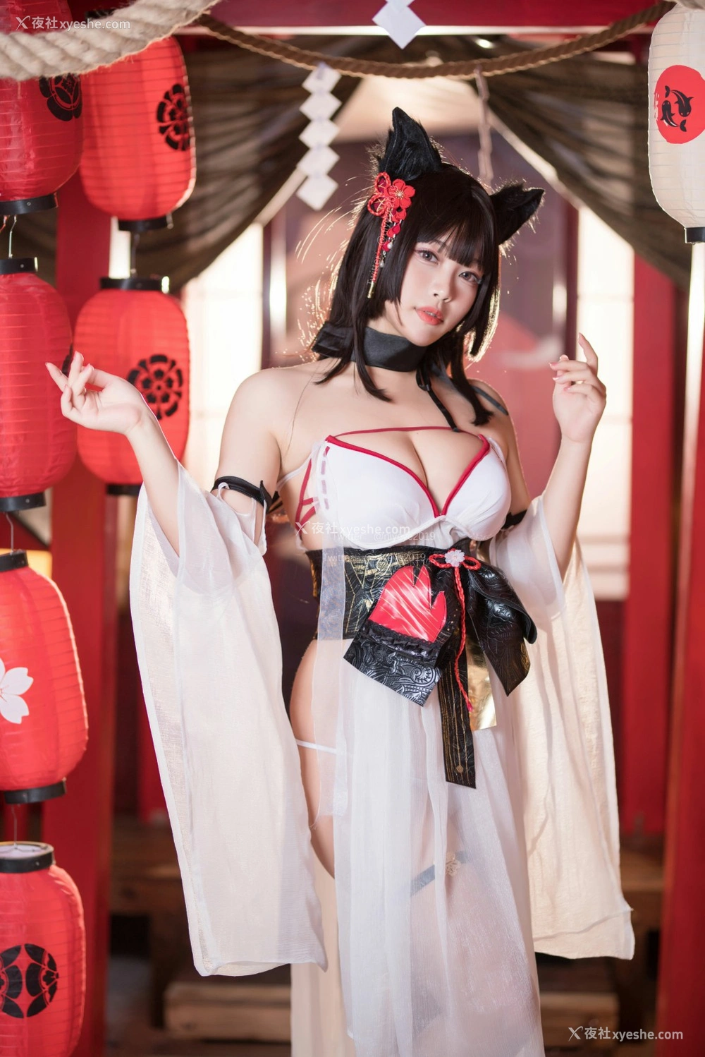 1P - [Cosplay]白烨 – 湿身泳装