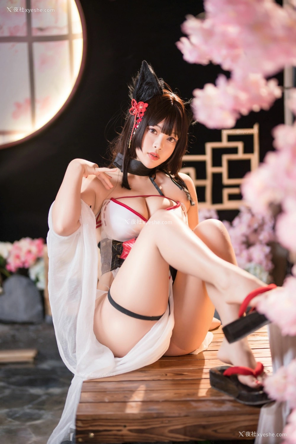 1P - [Cosplay]白烨 – 湿身泳装