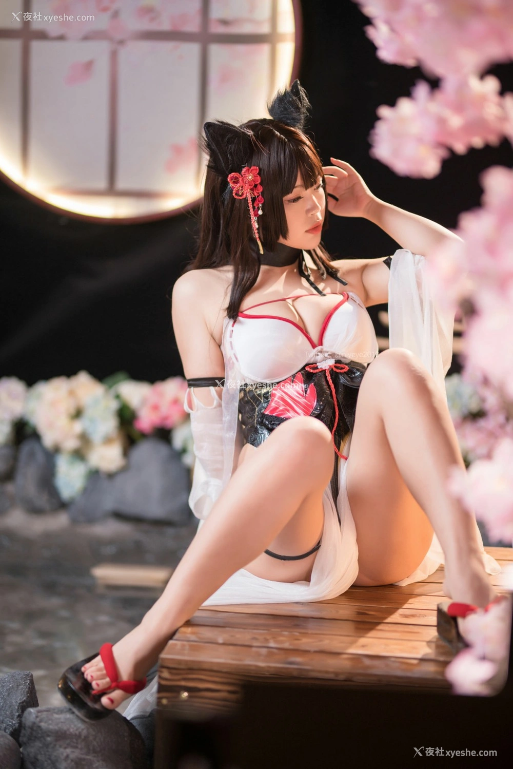 1P - [Cosplay]白烨 – 湿身泳装