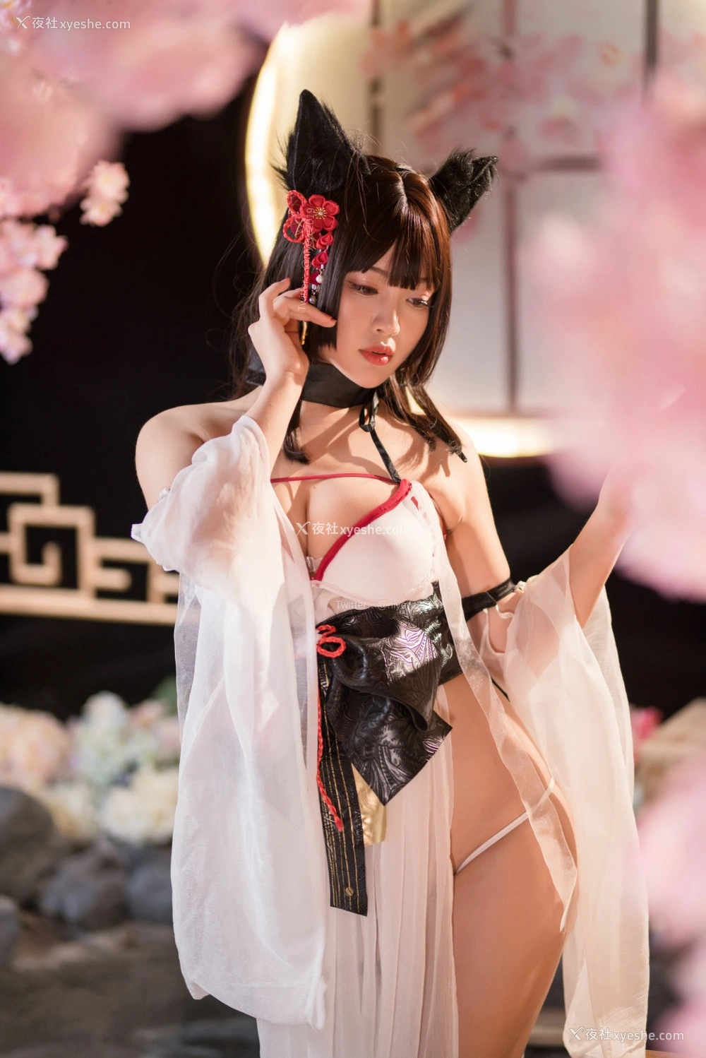 1P - [Cosplay]白烨 – 湿身泳装