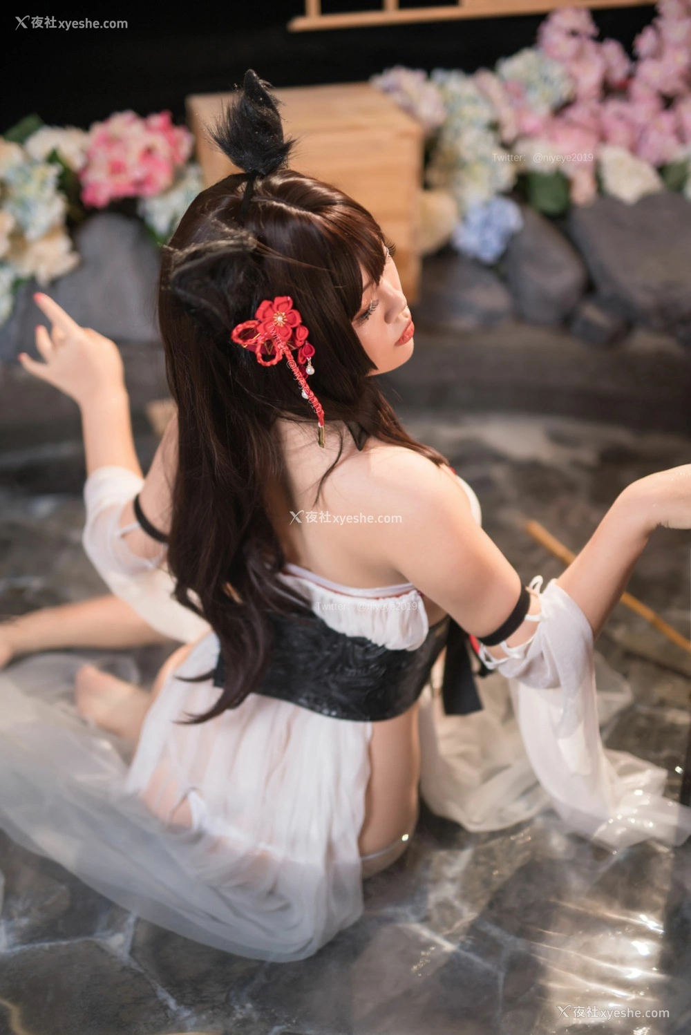1P - [Cosplay]白烨 – 湿身泳装