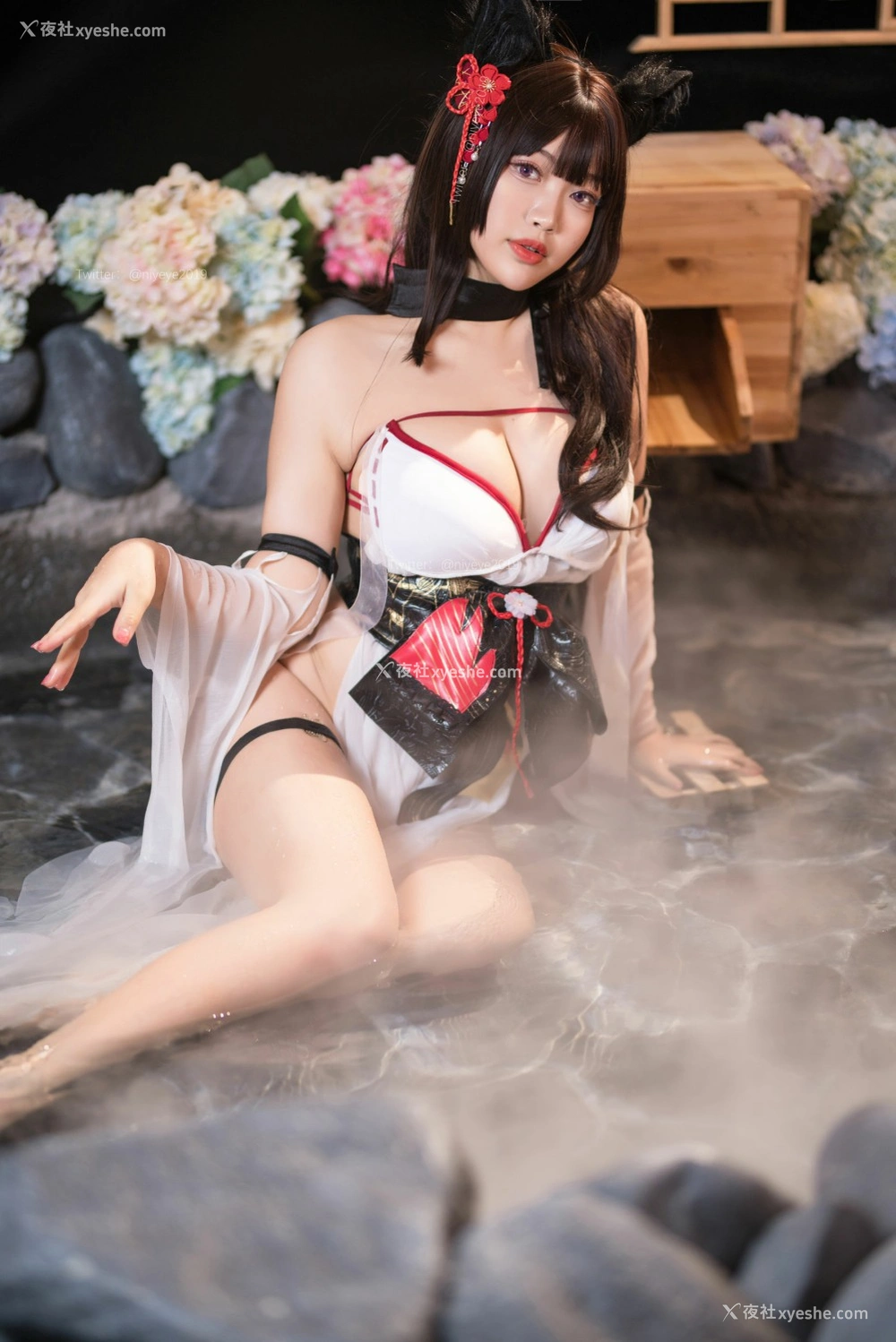 1P - [Cosplay]白烨 – 湿身泳装