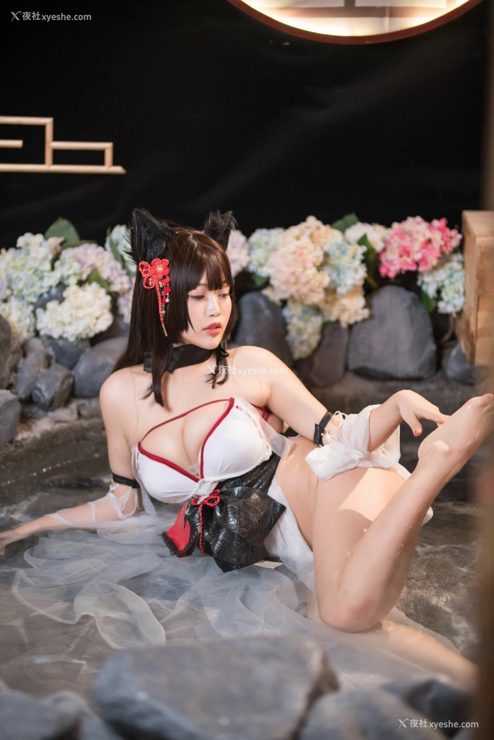 1P - [Cosplay]白烨 – 湿身泳装