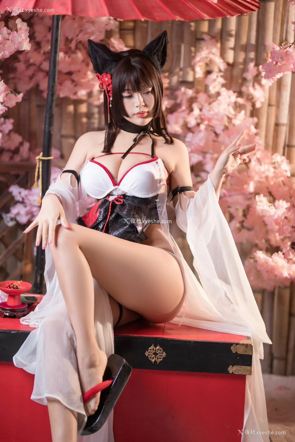 1P - [Cosplay]白烨 – 湿身泳装