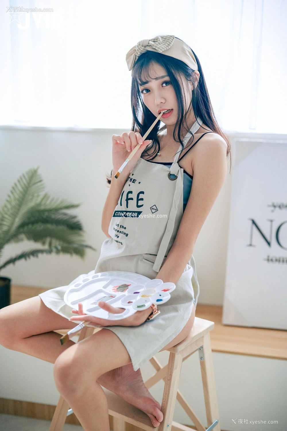 1P - 妍妍《裸体“插”画家》