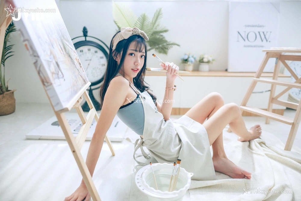 1P - 妍妍《裸体“插”画家》