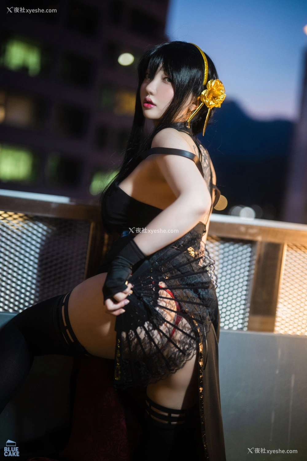 1P - [BLUECAKE] YeEun – Black Rose