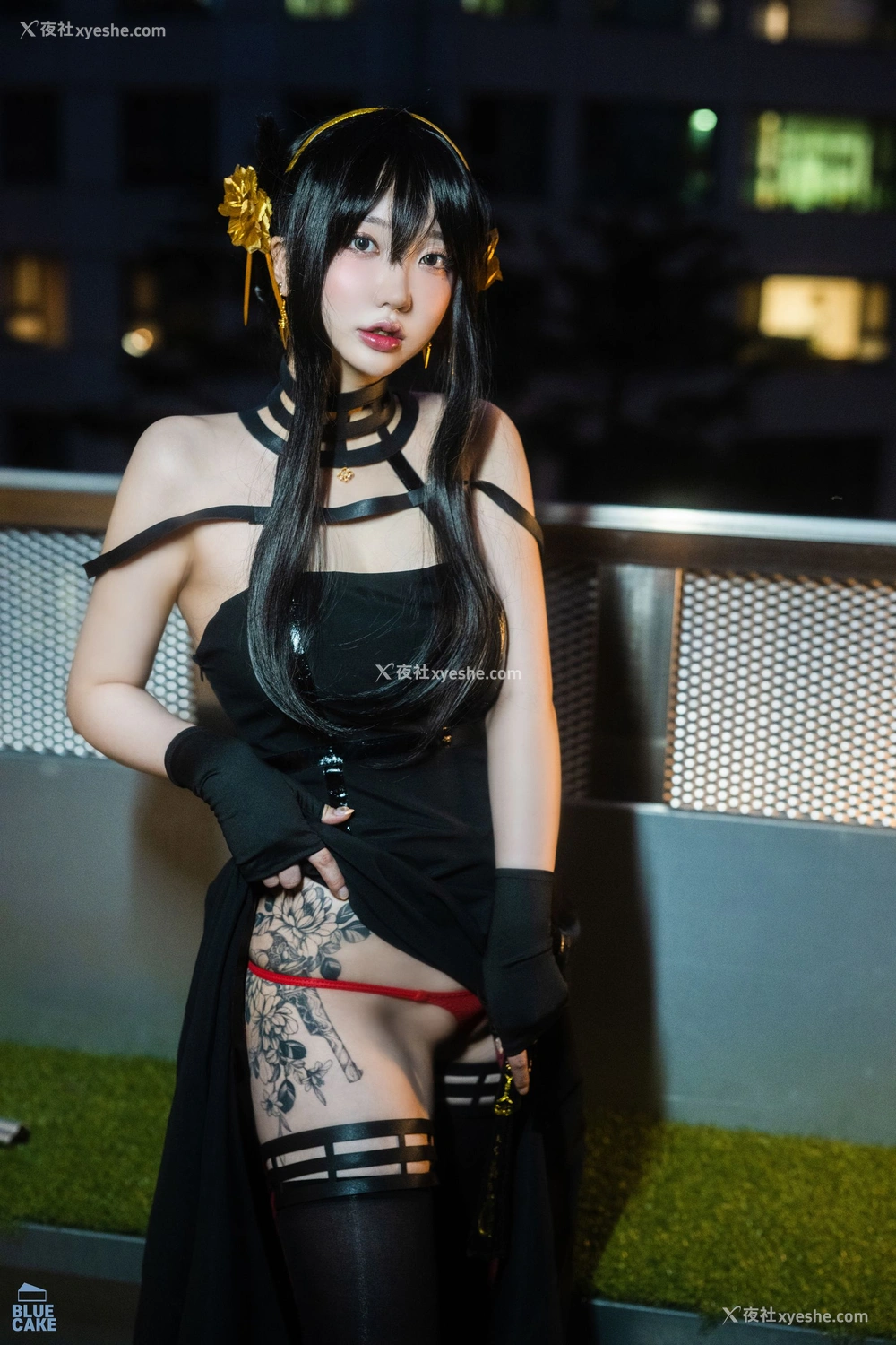 1P - [BLUECAKE] YeEun – Black Rose