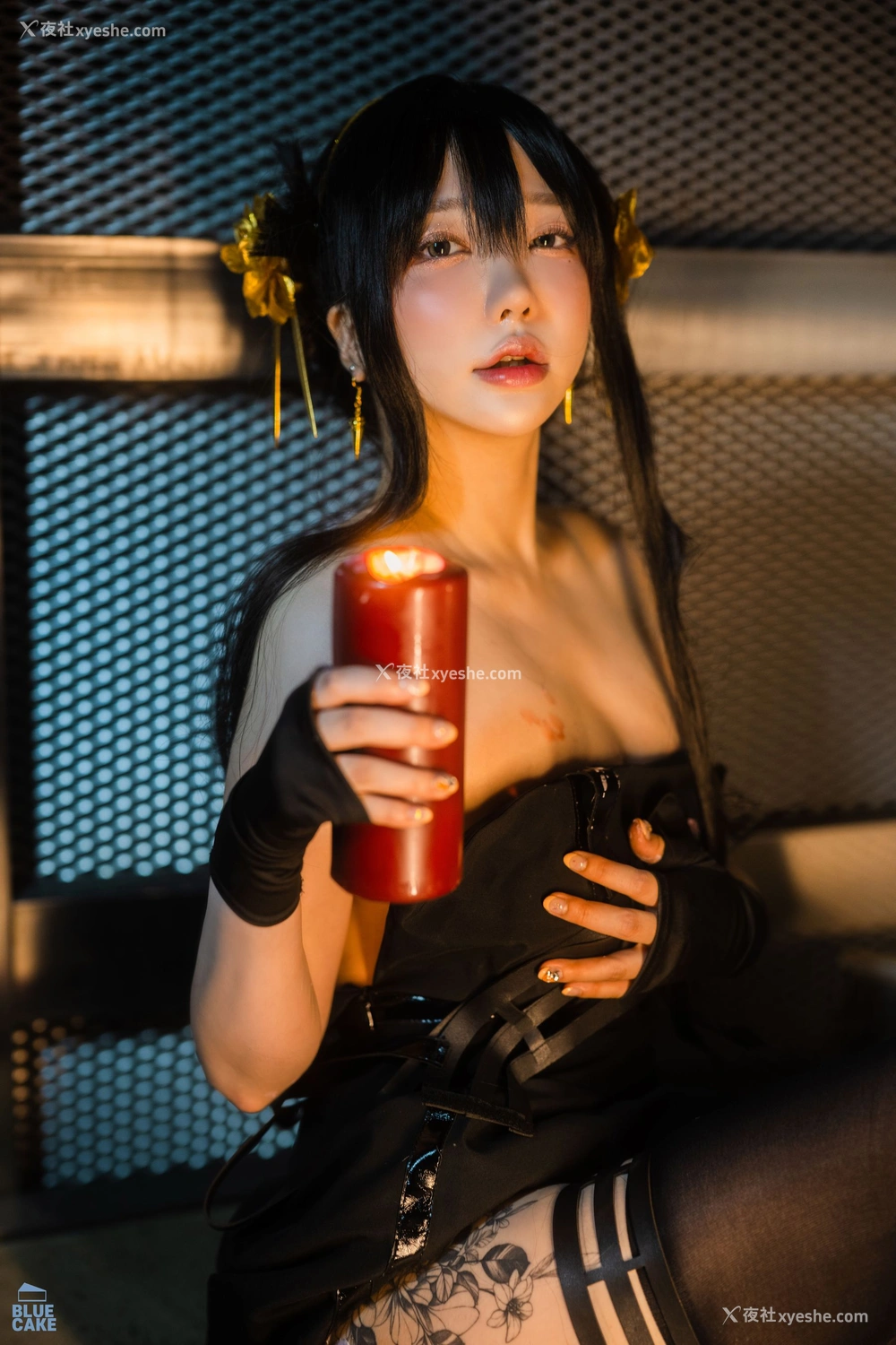 1P - [BLUECAKE] YeEun – Black Rose