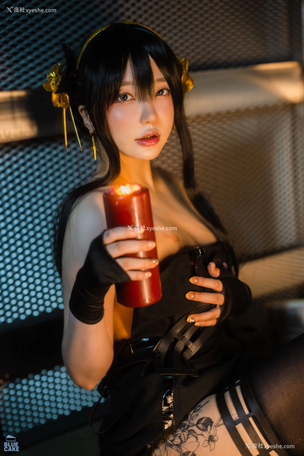 1P - [BLUECAKE] YeEun – Black Rose