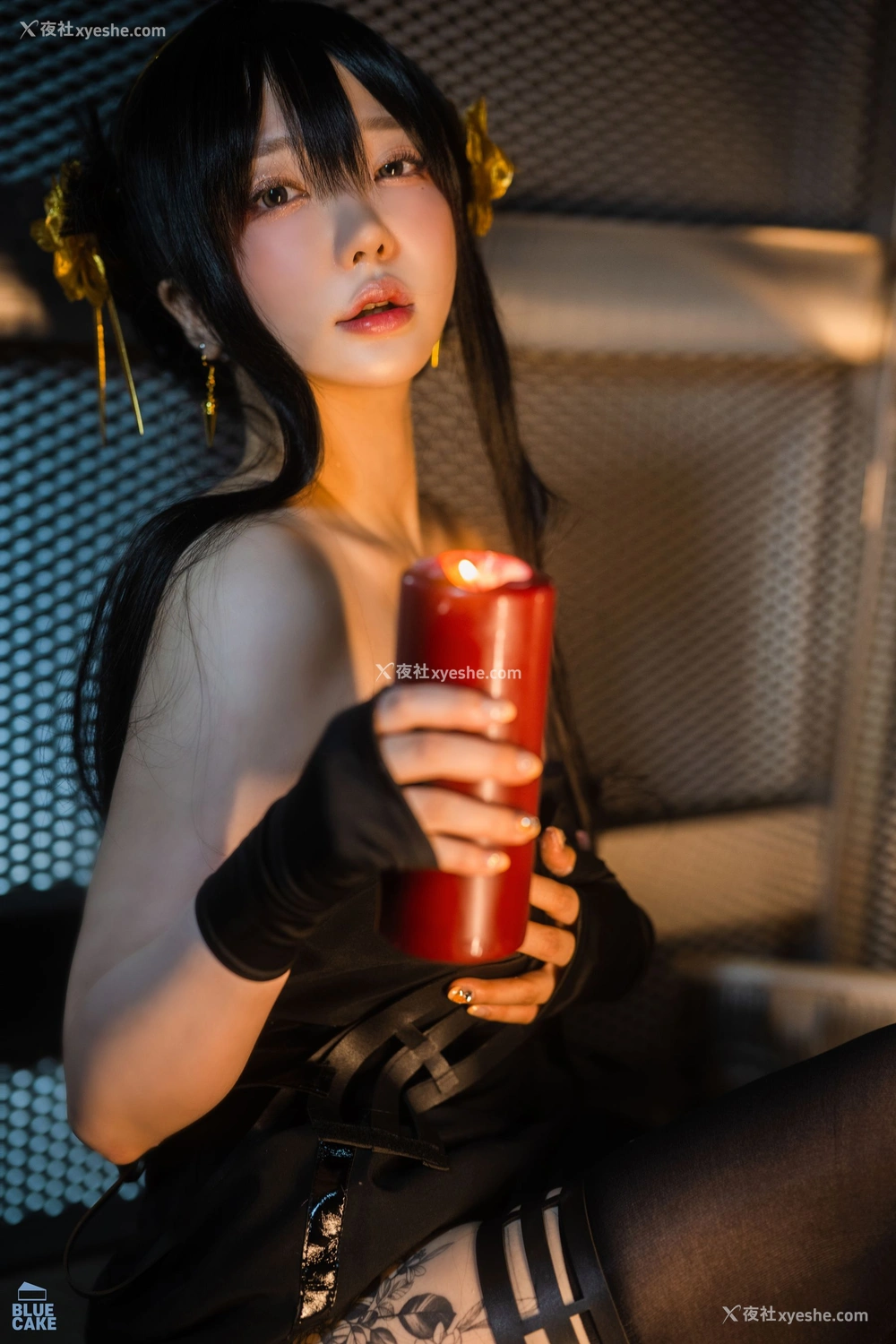 1P - [BLUECAKE] YeEun – Black Rose