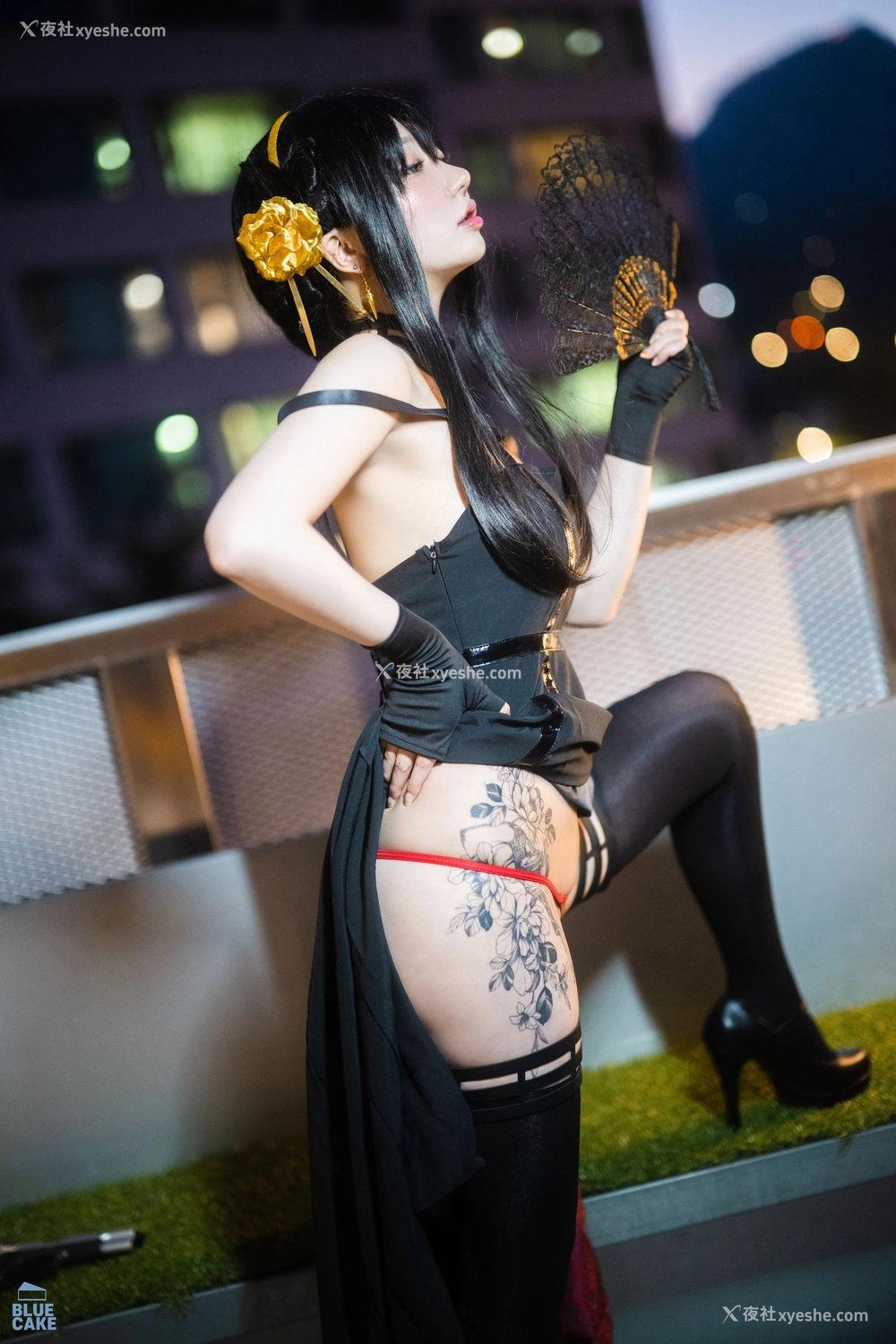 1P - [BLUECAKE] YeEun – Black Rose