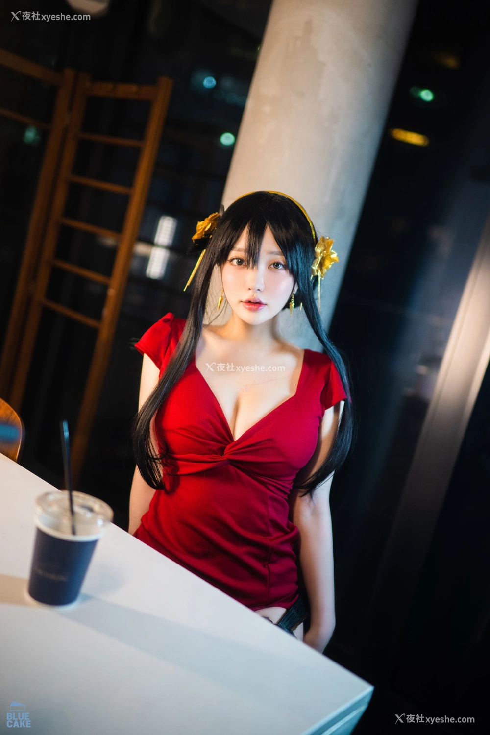 1P - [BLUECAKE] YeEun – Black Rose